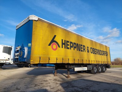 Krone SD mulda - řiditelná zadní náprava tříosý