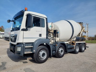 MAN TGS 32.420 BB mix Stetter 8x4